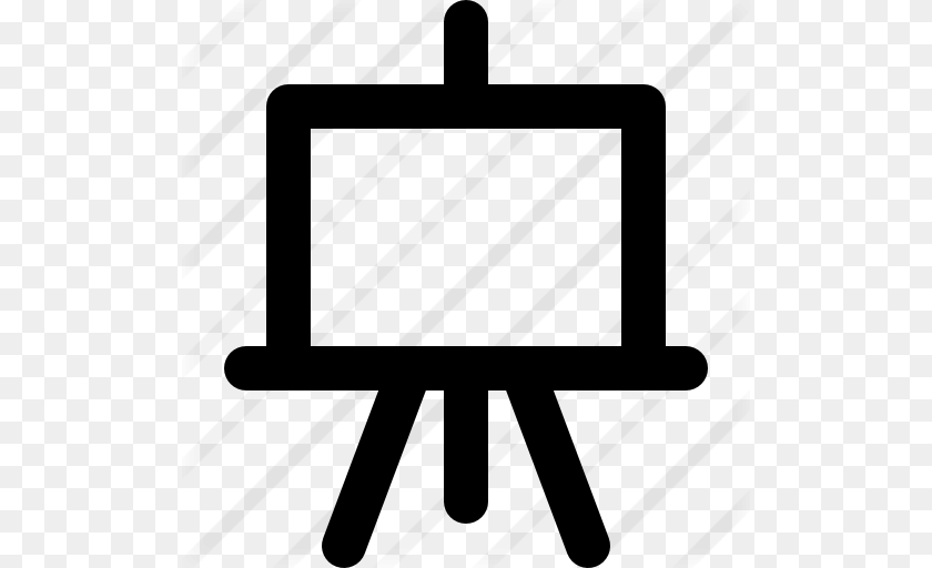 Easel, Gray Transparent PNG