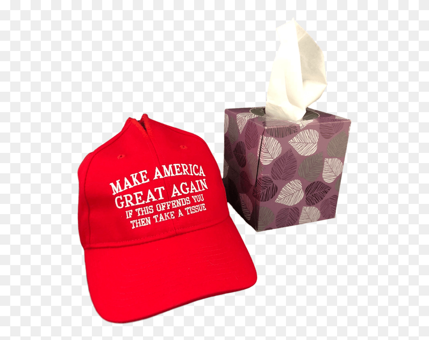 543x607 Easily Offended Tissue Hat Box Cover Make America Great, Clothing, Apparel, Paper HD PNG Download