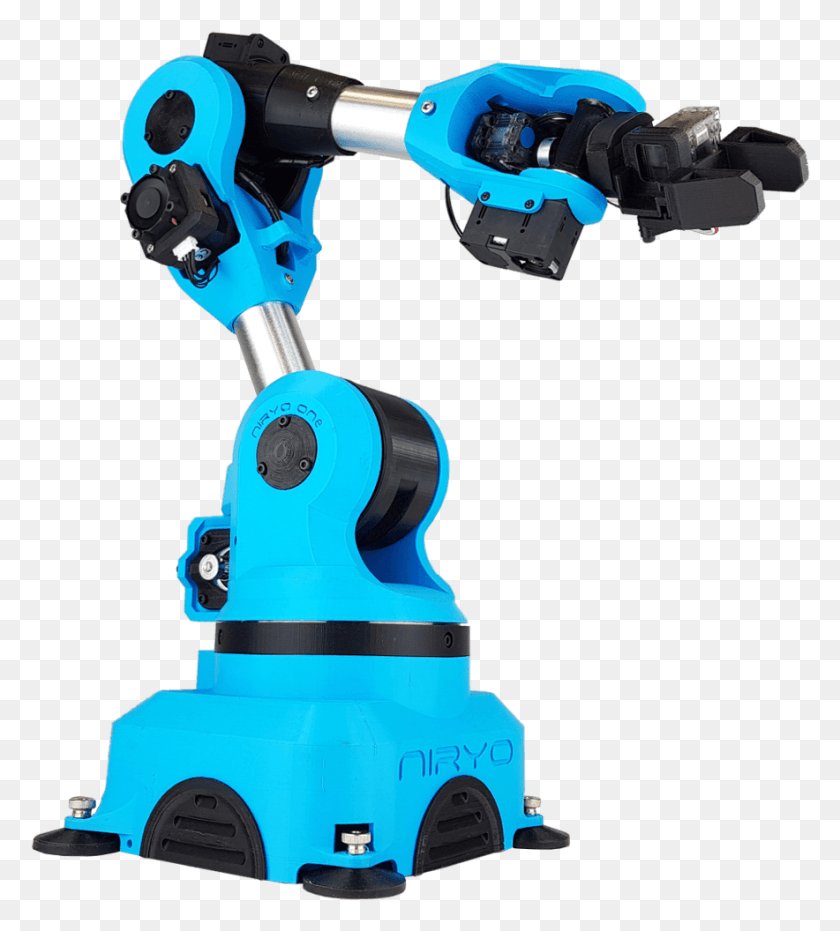 884x988 Easily Teach And Learn Robotics Niryo One, Robot, Power Drill, Tool HD PNG Download