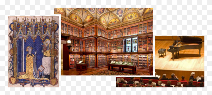 1019x413 East 36th Street New York Ny Library With Rolling Ladder, Room, Indoors, Book HD PNG Download
