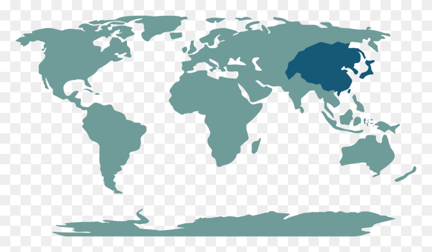 1107x613 Восточная Азия Бесплатная Карта Мира Ai, Карта, Диаграмма, Атлас Hd Png Скачать