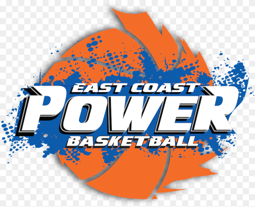 942x765 East Coast Power Basketball Has A Partnership With Illustration, Logo, Advertisement, Poster, Art Sticker PNG