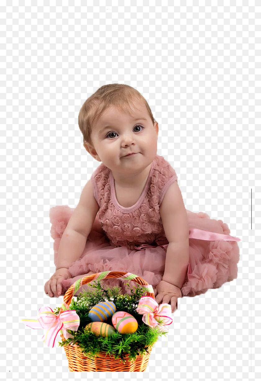 901x1350 Easter Baby Background Toddler, Person, Human, Lunch HD PNG Download