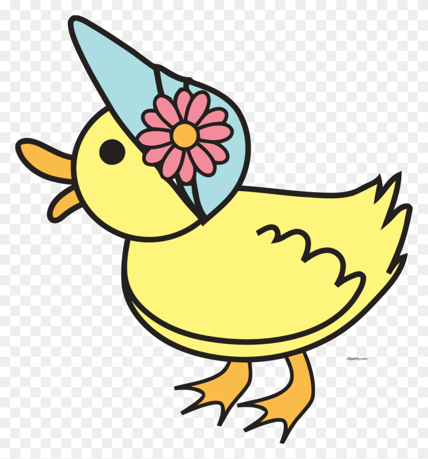 990x1068 Easter Bonnet Parade Clip Art, Animal, Bird, Poultry HD PNG Download