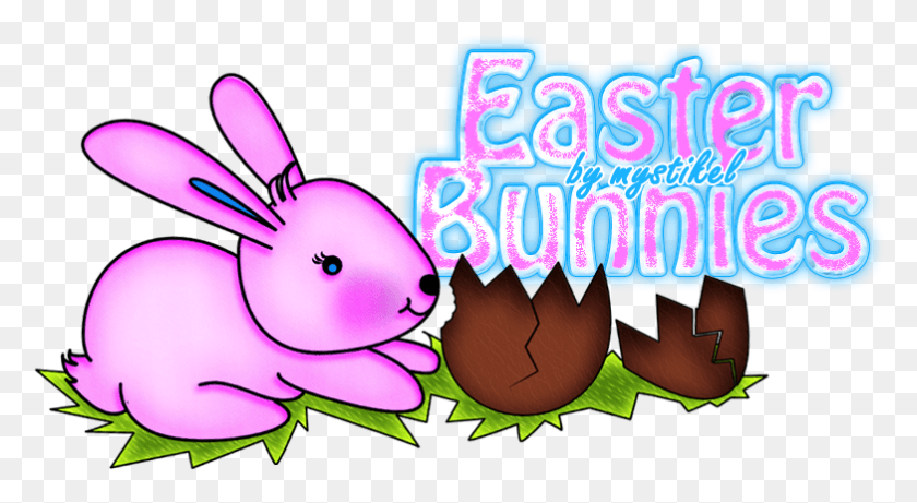 783x403 Easter Bunnies Domestic Rabbit, Food, Cream, Dessert HD PNG Download