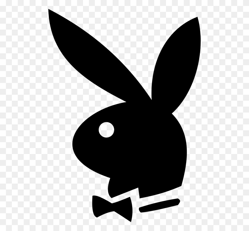 514x720 Png Пасхальный Кролик Логотип Playboy, Серый, Мир Варкрафта Png Скачать