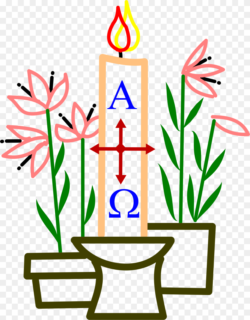 1748x2238 Easter Clip Art Celebration, Altar, Architecture, Building, Church Sticker PNG