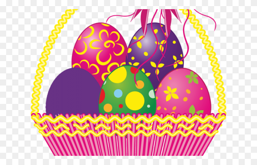 640x480 Easter Cliparts Easter Eggs In Basket, Food, Egg, Easter Egg HD PNG Download