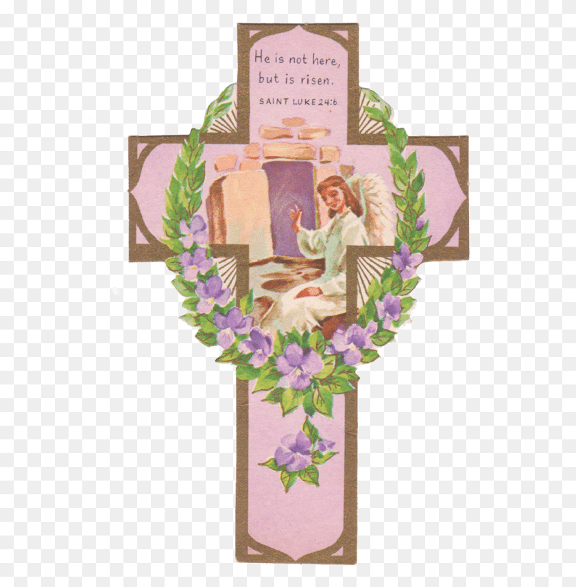 638x795 Easter Cross Clipart Of Easter Cross, Person, Human HD PNG Download