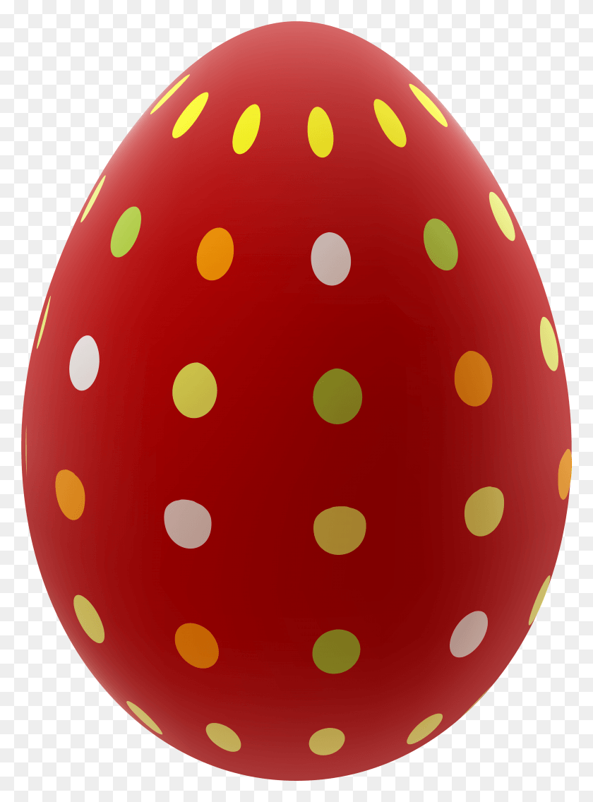 5738x7921 Easter Egg Red Clip Art Imageu200b Gallery Yopriceville Easter Egg No Background, Food, Egg, Balloon HD PNG Download