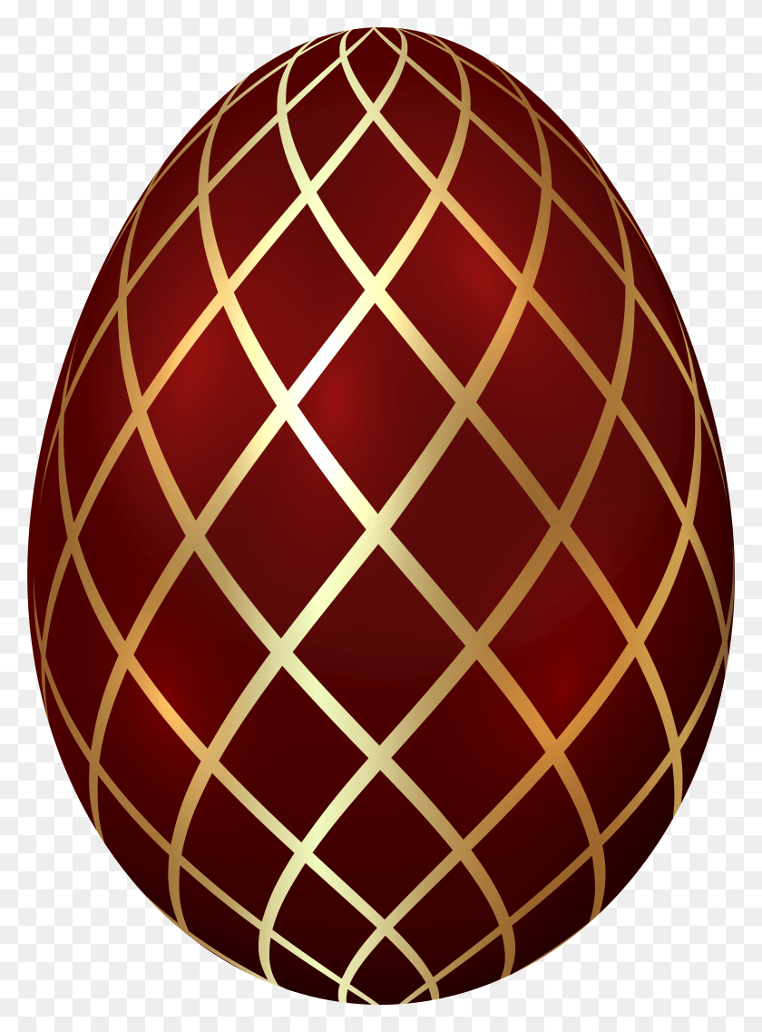 5703x7875 Easter Egg Red Gold Transparent Image Pick Up Sticks Black And White, Food, Egg, Rug HD PNG Download
