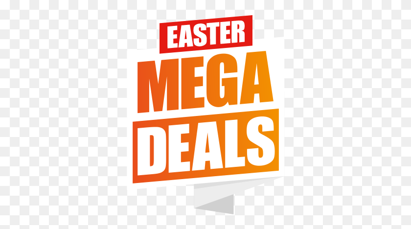 324x408 Easter Mega Deals Easter Deals, Text, Advertisement, Poster HD PNG Download