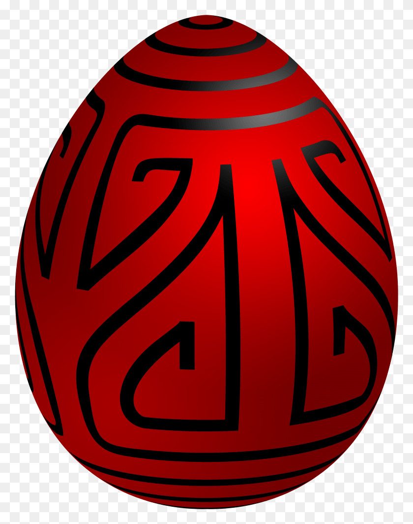 3825x4926 Easter Red Deco Egg Clip Art, Plant, Jar, Symbol HD PNG Download