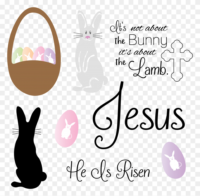 5666x5530 Easter Svg Cut Files Icons Handwritten Fonts Free Easter Svg Cut Files, Mammal, Animal, Cat HD PNG Download