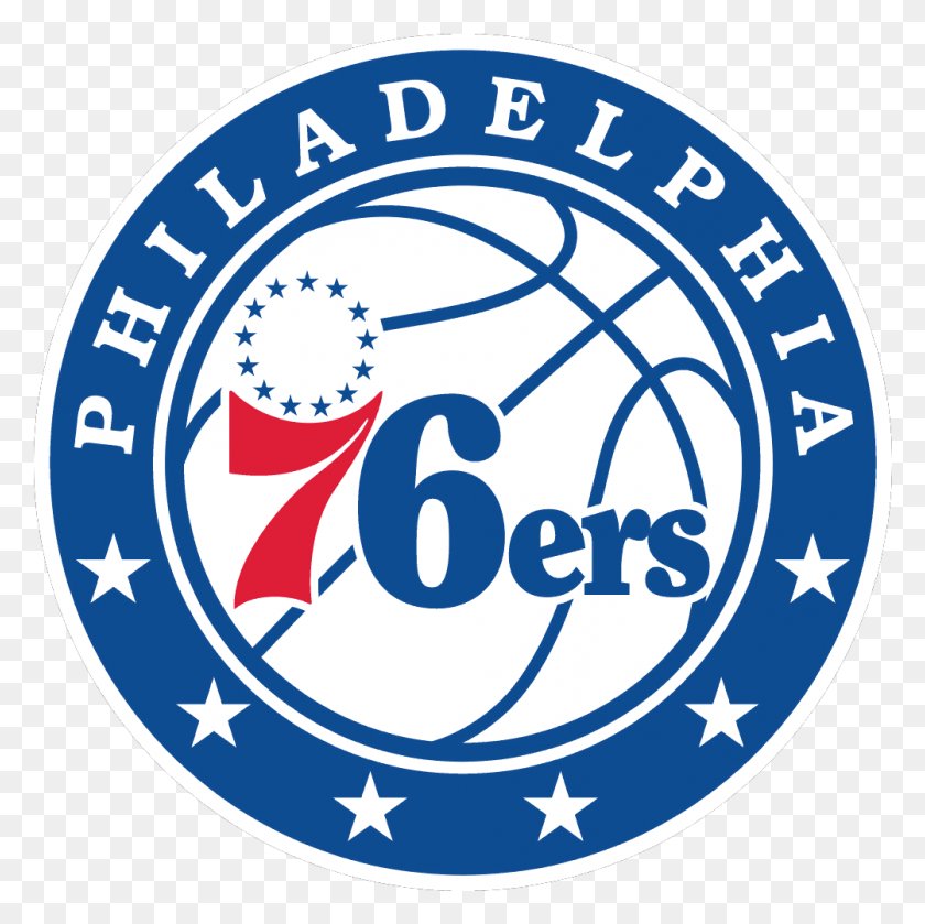1002x1002 Eastern Conference Philadelphia 76ers Logo 2018, Symbol, Trademark, Text HD PNG Download