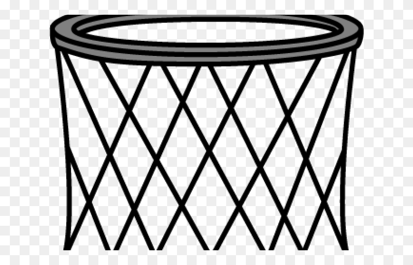 640x480 Easy Draw Basketball Hoop, Cylinder, Bucket, Gray HD PNG Download