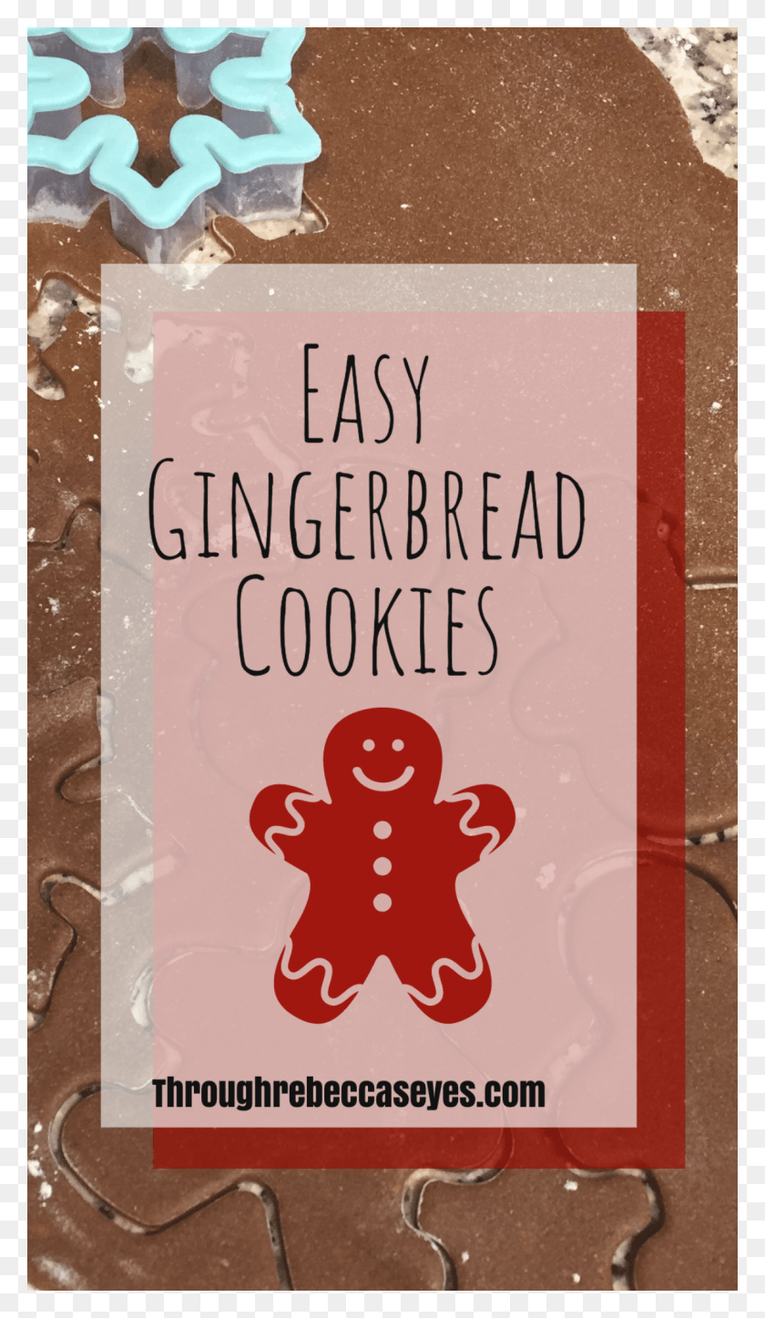 1151x2048 Easy Gingerbread Cookies, Text, Book, Food HD PNG Download