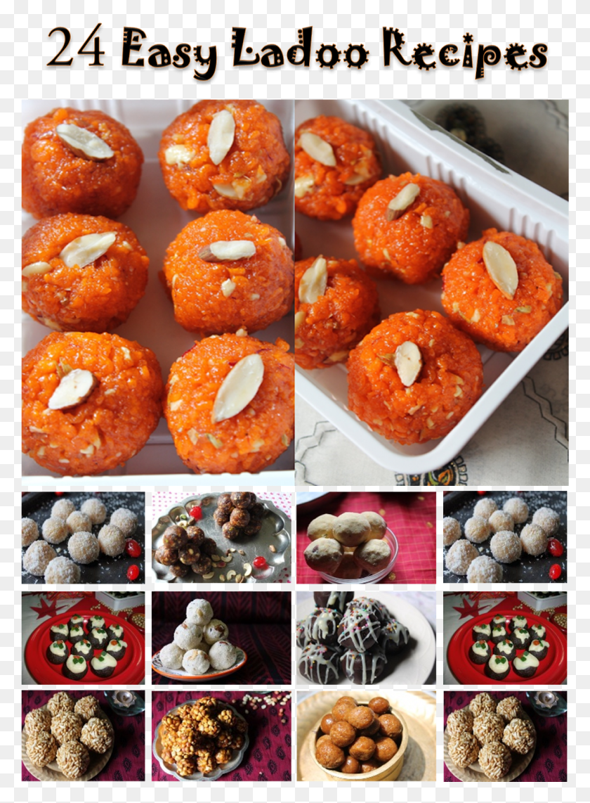 1111x1542 Easy Ladoo Recipes Types Of Laddu, Sweets, Food, Confectionery HD PNG Download