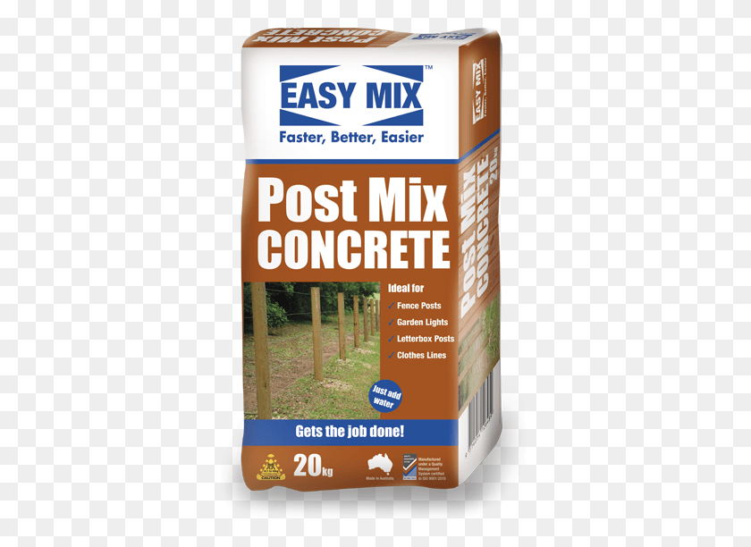 350x552 Easy Mix Post Mix Concrete Packaging And Labeling, Poster, Advertisement, Plant Descargar Hd Png