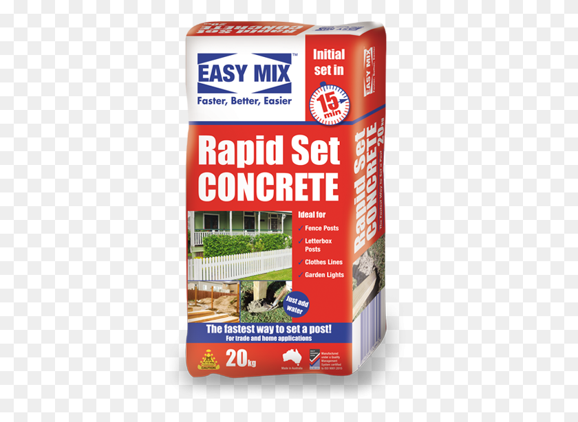 350x554 Easy Mix Rapid Set Concrete Grass, Plant, Flyer, Poster HD PNG Download