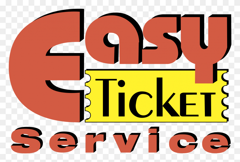 2029x1322 Descargar Png Easy Ticket Service Logo, Easy Ticket, Texto, Número, Símbolo Hd Png