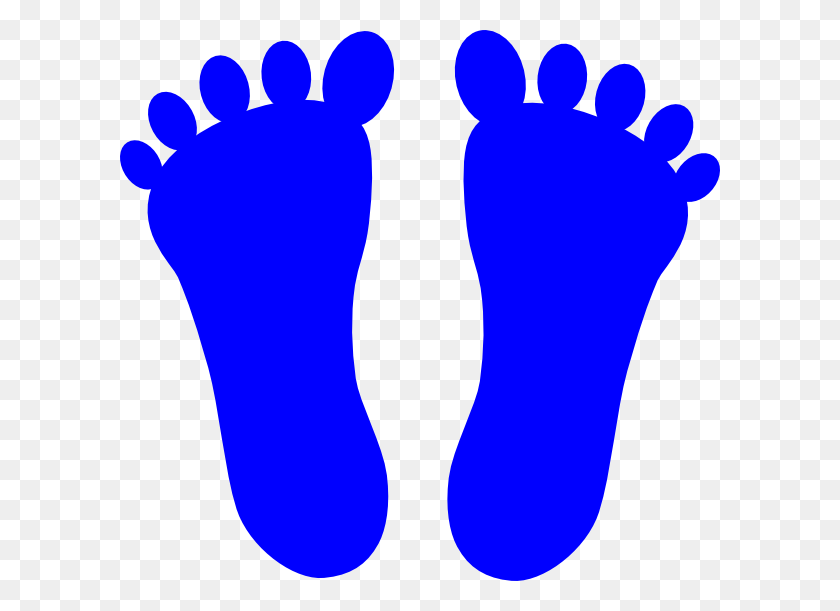 600x551 Easy To Draw Feet, Footprint, Clothing HD PNG Download