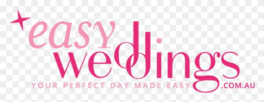1024x350 Descargar Png Easy Weddings Directory App Easy Weddings Logo, Texto, Alfabeto, Word Hd Png