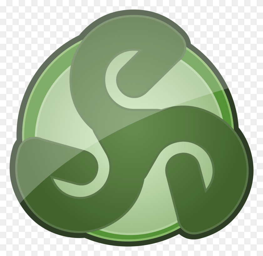 1899x1844 Логотип Игрока Easyrpg Easyrpg, Зеленый, Лента, Символ Hd Png Скачать