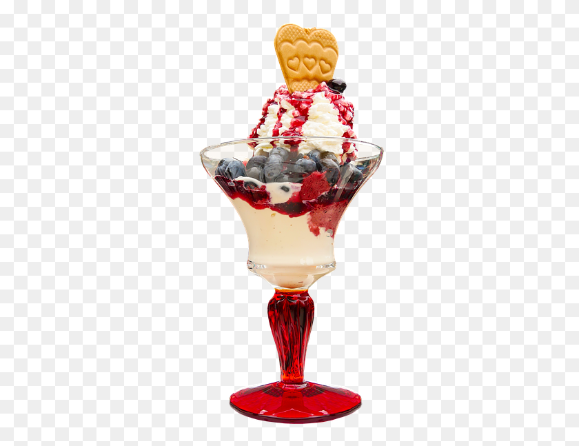 279x587 Eat Food Ice Ice Cream Sundae Sweet Dessert Ice Cream, Cream, Creme, Birthday Cake HD PNG Download