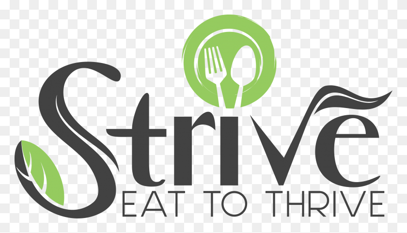 2748x1485 Eat More Plants Logo Strive, Word, Label, Text HD PNG Download