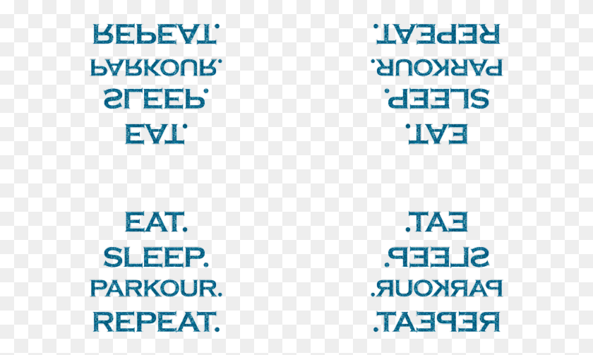 589x443 Eat Sleep Parkour Repeat Mermaid Ocean Blue Glitter Electric Blue, Text, Alphabet, Word HD PNG Download