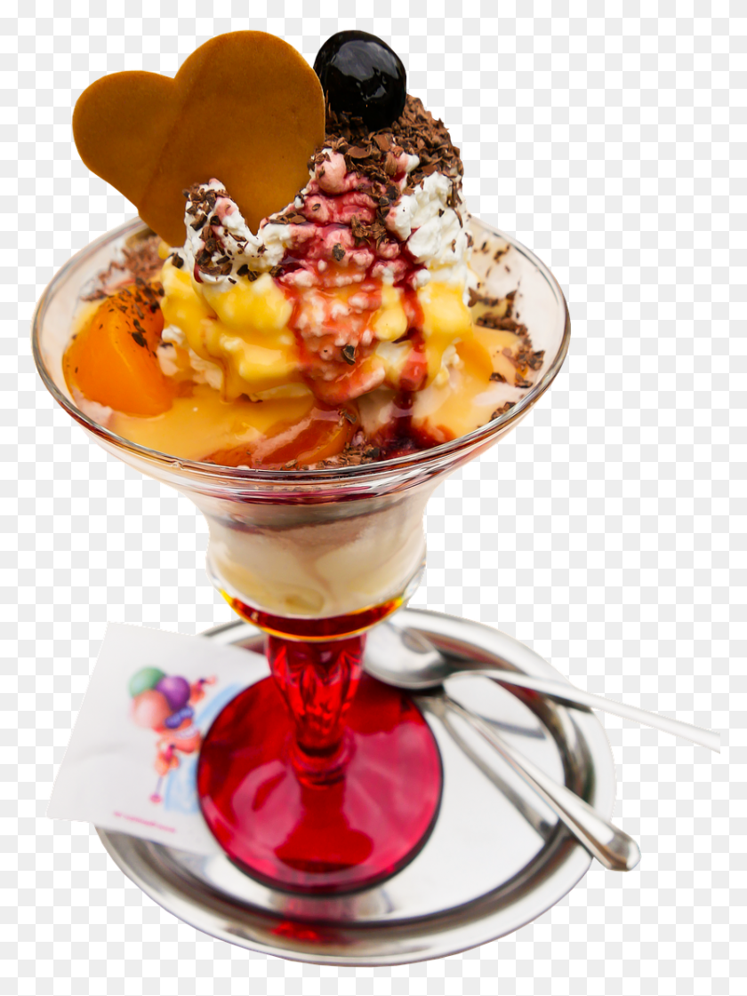 831x1131 Eatfoodiceice Creamice Cream Sundaesweetdelicious, Dessert, Food, Creme HD PNG Download