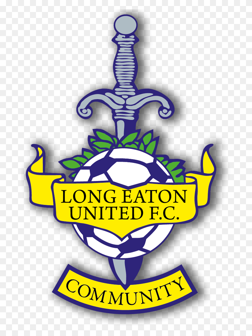 702x1059 Логотип Eaton Long Eaton United Fc, Символ, Товарный Знак, Эмблема Hd Png Скачать