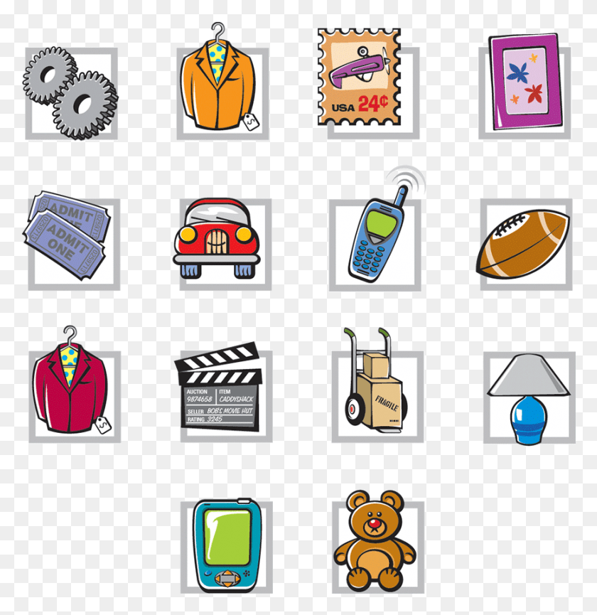 866x894 Ebay Iconography, Label, Text, Sticker HD PNG Download