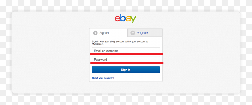 1090x406 Ebay Sign In, File, Text, Webpage HD PNG Download