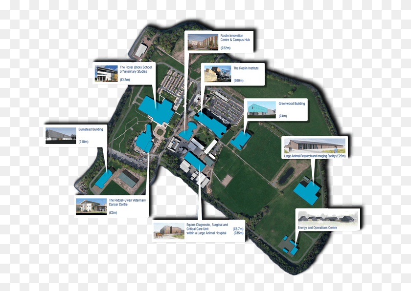 666x536 Ebc Map Shadow V2 Easter Bush Campus, Neighborhood, Urban, Building HD PNG Download