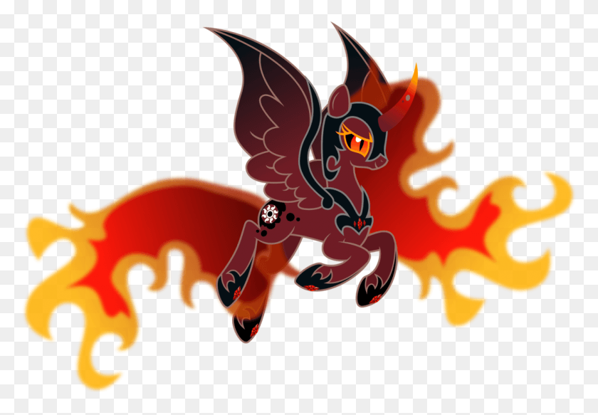 1091x732 Eclipse Clipart Solar Flare Solar Flare And Nightmare Moon Fusion, Dragon, Fire HD PNG Download