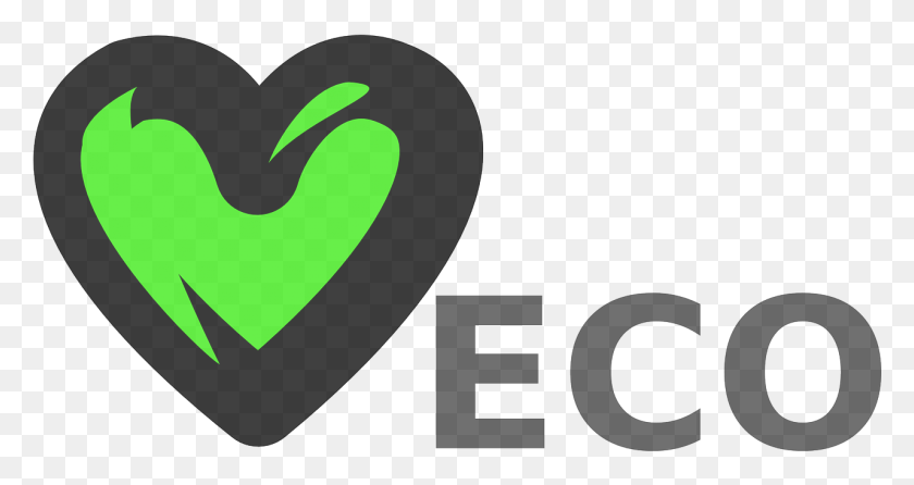 1281x634 Eco Friendly Biodegradable Poof Eco Green Heart, Text, Label, Number HD PNG Download