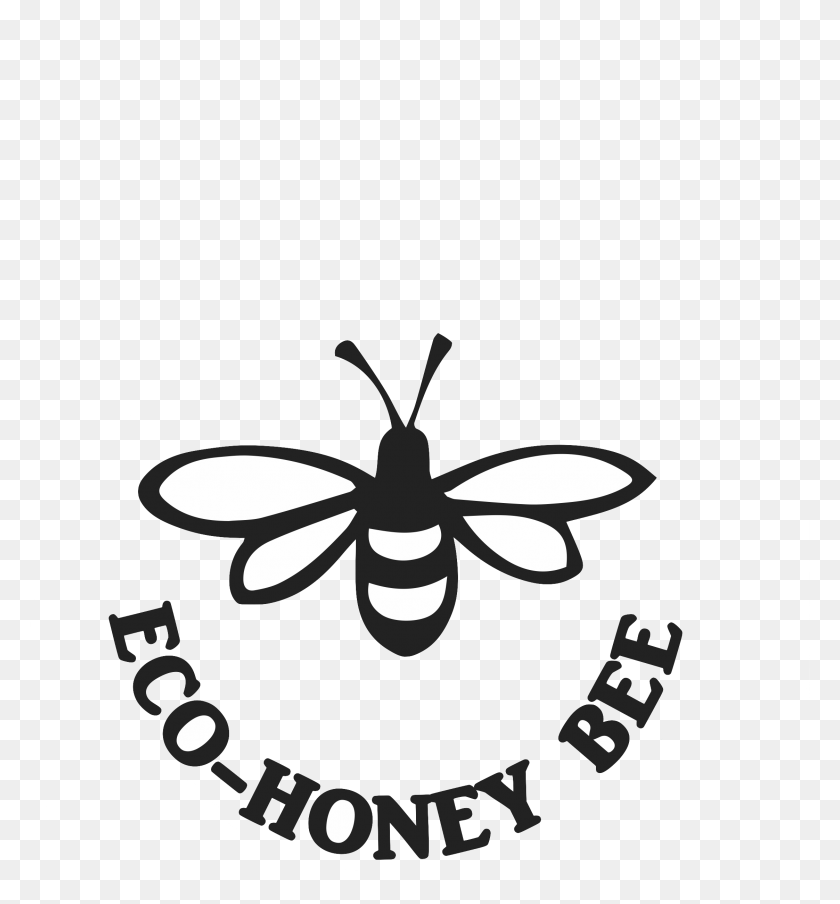 2245x2432 Eco Honey Bee Stylized Bee, Animal, Insect, Invertebrate HD PNG Download
