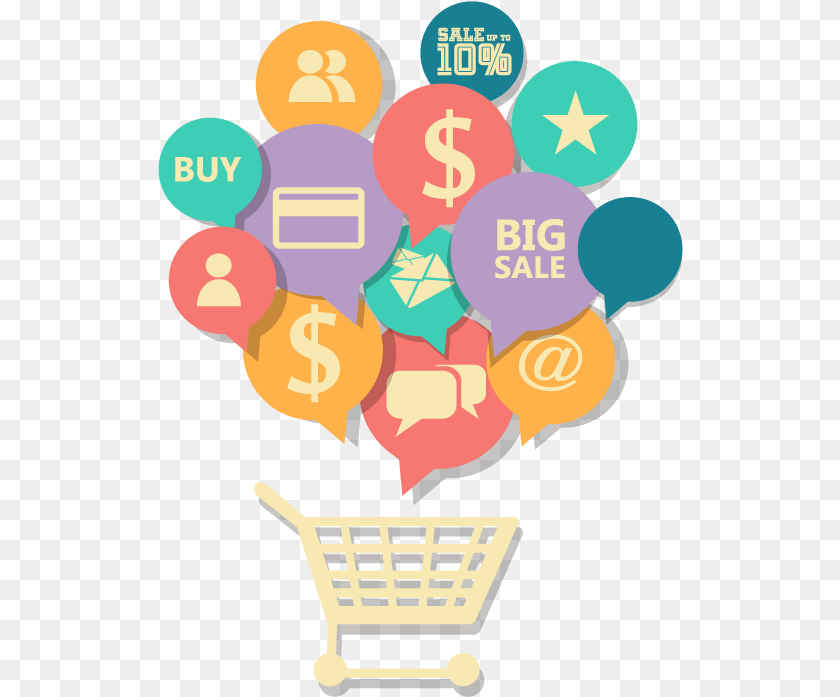 526x697 Ecommerce Portal, Balloon, Person, People, Shopping Cart PNG