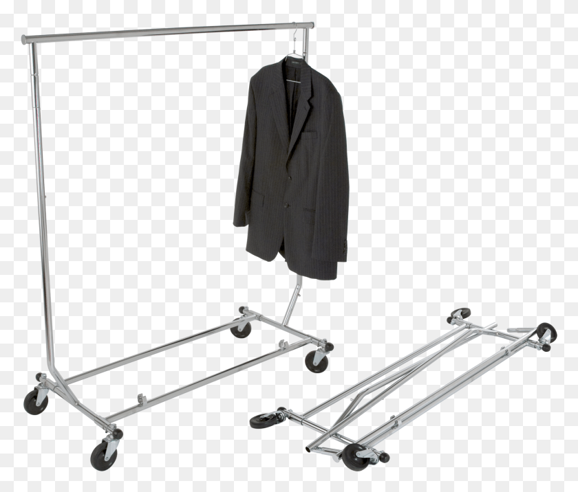 1675x1410 Econoco Collapsable Rolling Clothes Rack Heavy Duty Clothes Hanger, Bow, Coat Rack, Overcoat HD PNG Download