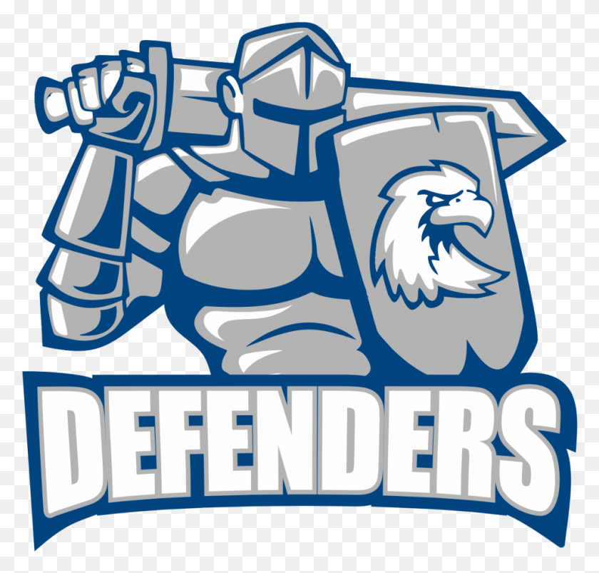 959x914 Ecs Defenders Logo Defenders Logo, Bird, Animal, Hand HD PNG Download