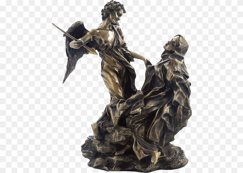 487x598 Ecstasy Of St Ecstasy Of Saint Teresa, Bronze, Figurine, Adult, Bride Transparent PNG