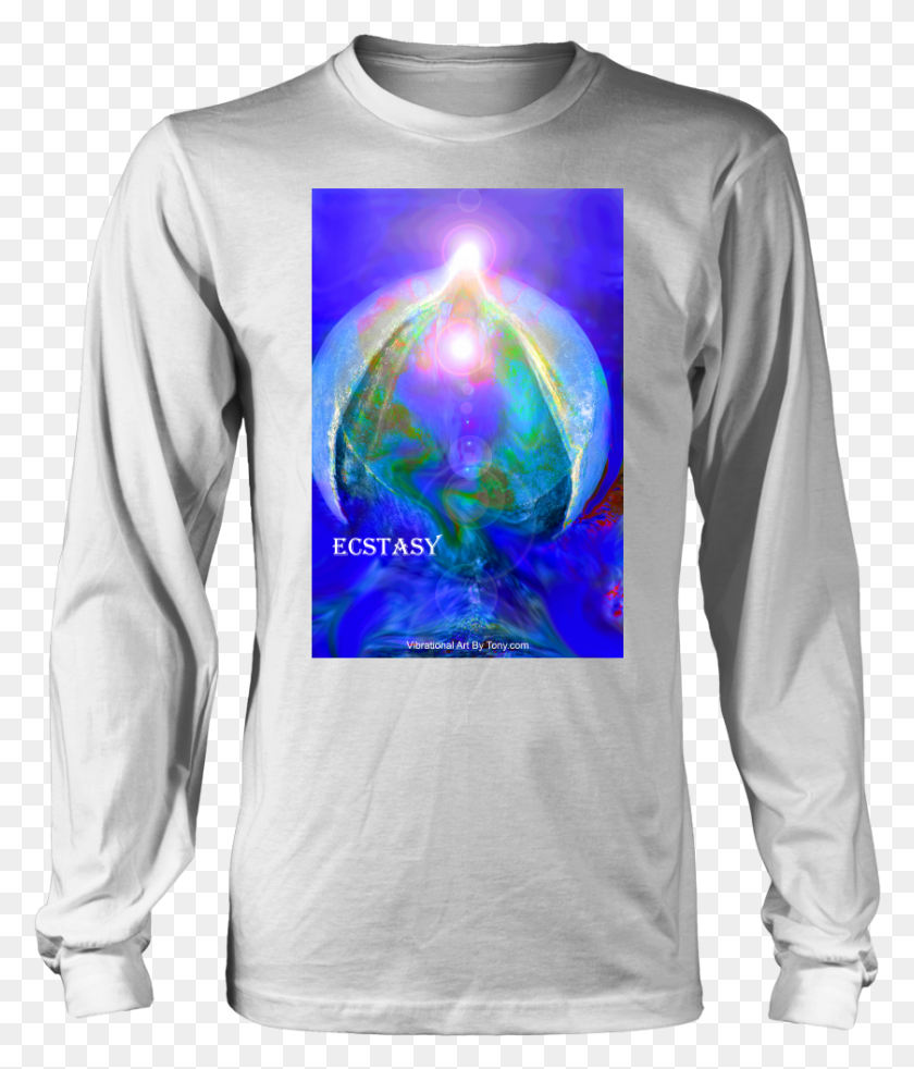 839x992 Ecstasy T Shirts Vibrational Art By Tony Outlet Supreme Christian, Sleeve, Clothing, Apparel HD PNG Download