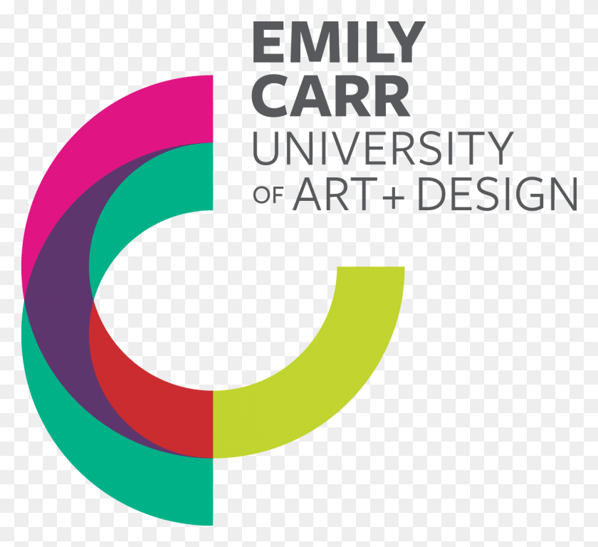 1184x1076 Descargar Png Ecuad Logo Rgb Emily Carr University Of Art And Design Logotipo, Símbolo, Marca Registrada, Texto Hd Png