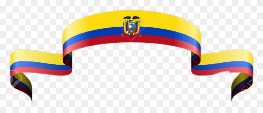 1024x395 Наклейка Эквадора Флаг Эквадора, Символ, Логотип, Товарный Знак Hd Png Скачать