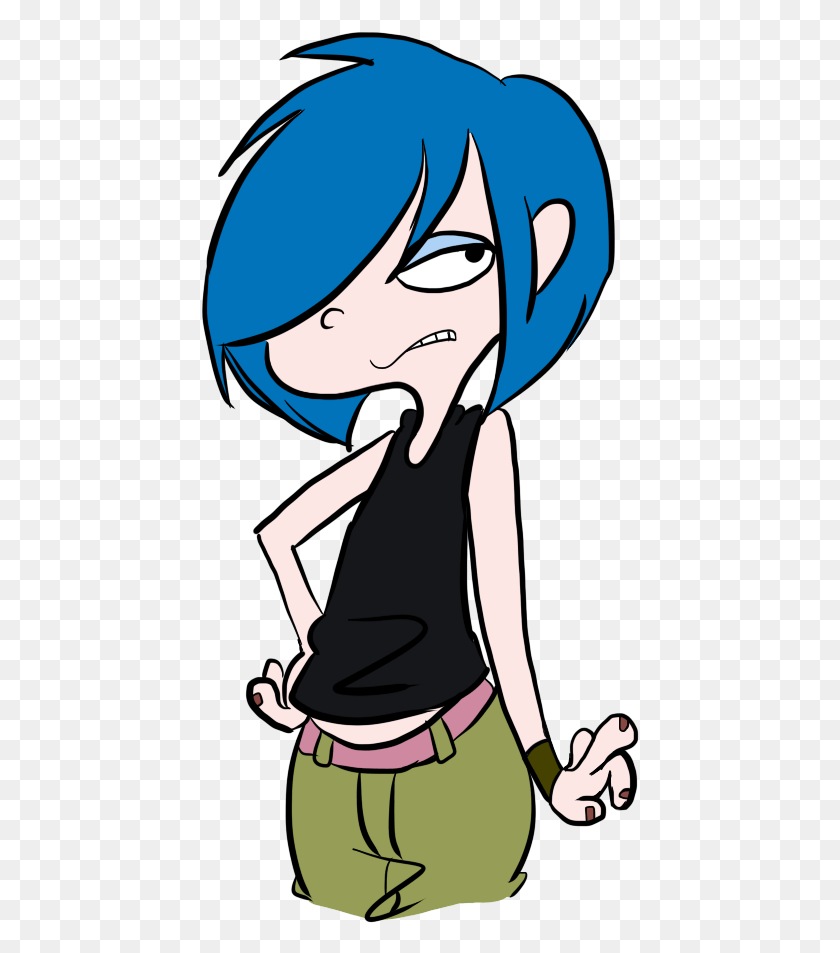 439x893 Descargar Png / Ed Edd N Eddy Kankers Marie, Ropa, Persona Hd Png