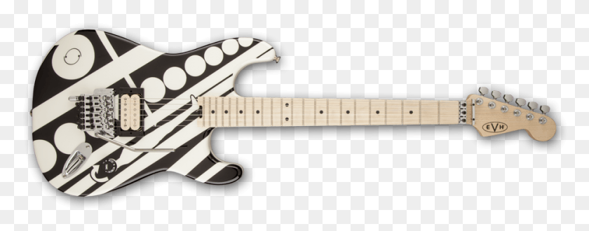 935x324 Eddie Van Halen Launches New Evh Stripe Series Circles Evh Circles Guitar, Leisure Activities, Musical Instrument, Bass Guitar HD PNG Download