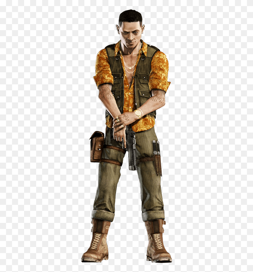 303x843 Eddy Render Uncharted Uncharted, Person, Human, Accessories HD PNG Download