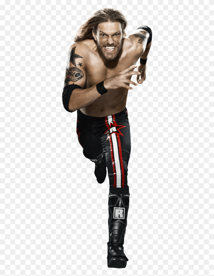 354x1024 Edge Overthelimit 376k Wwe, Person, Human, Boxing HD PNG Download